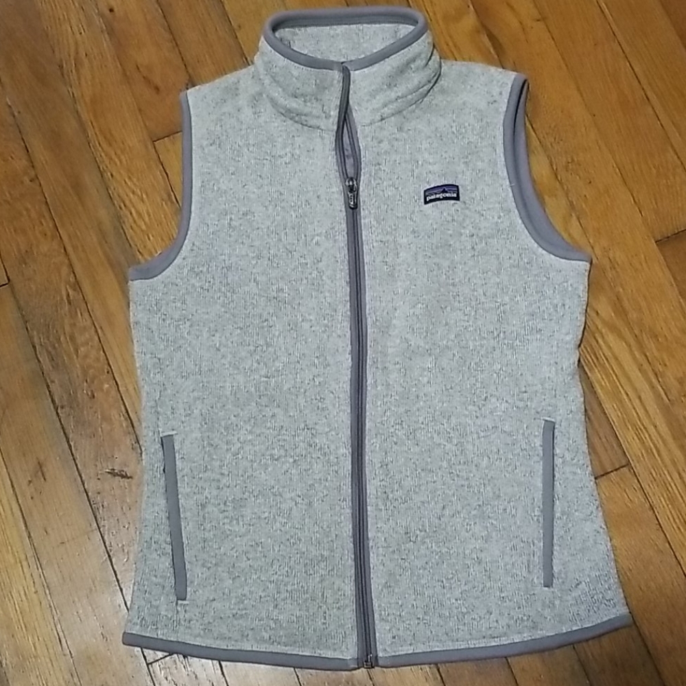 Patagonia gray better sweater vest size small